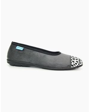 Lunar Jessie Slippers - Grey
