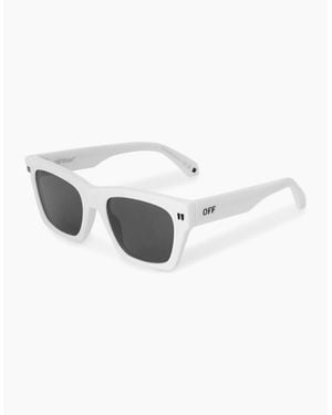 Off-White c/o Virgil Abloh Off Valdez Sunglasses - White