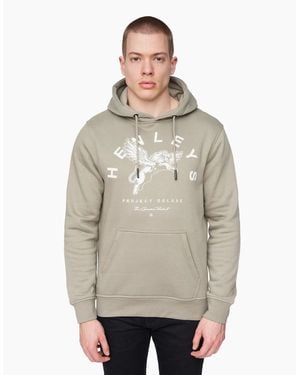 Henleys Colhen Hoodie Dusty - Grey