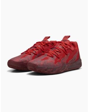 PUMA Mb.03 Lo Team Basketball Trainers - Red