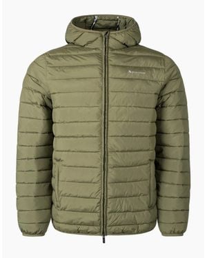 Aquascutum Active Rlg 100 Gr Army Hooded Jacket - Green