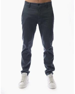Levi's Levi's Solid Patterned Slim Chinos - Blue