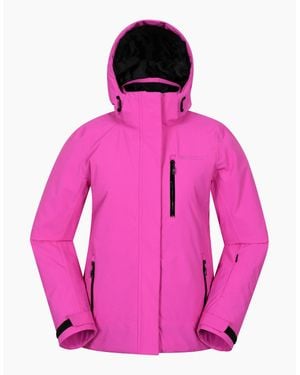 Mountain Warehouse Ladies Aspen Waterproof Ski Jacket - Pink