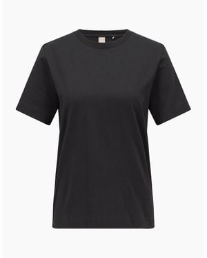 BOSS Crew Neck Short Sleeve Regular Fit T-Shirt - Black