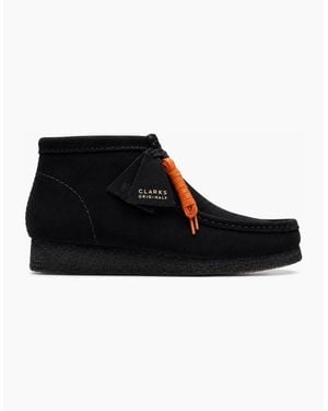 Clarks Originals Wallabee Boots Suede - Black