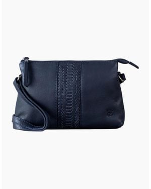 Lakeland Leather Eden Crossbody Bag - Blue