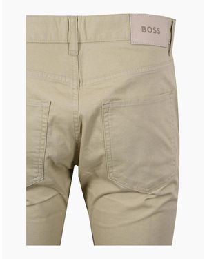 BOSS Boss H Delaware 5 Trousers Open - Natural