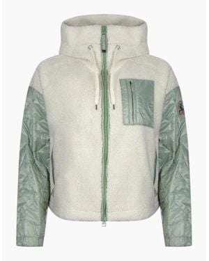 Parajumpers Charlene Moonbeam Nile Fleece Jacket - White