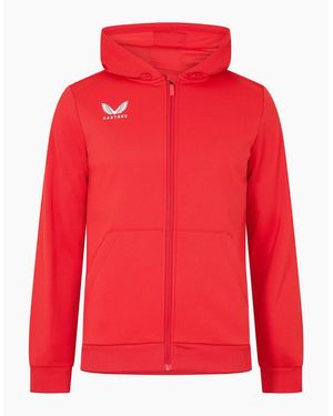 Castore Zip Br Hoody - Red