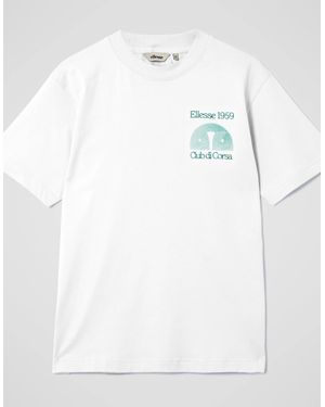 Ellesse Club Di Corsa Tee - White