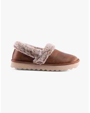 Skechers 169027/Csnt Cosy Up Slippers Chestnut - Brown