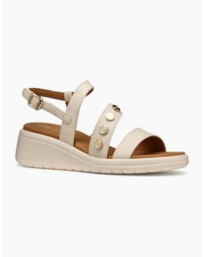 Geox D Meliconia Sandals - Metallic