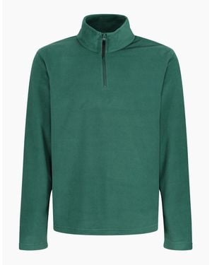 Regatta 170 Series Anti-Pill Zip Neck Micro Fleece - Green