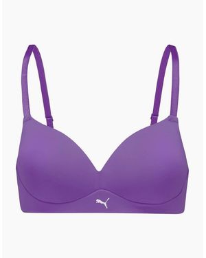 PUMA Soft Lightly Lined Bralette - Purple