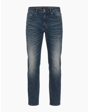 BOSS Boss Delaware Slim Fit Stretch Jeans Dark - Blue