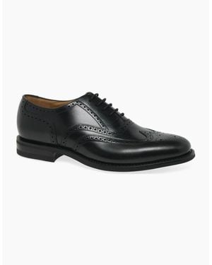 Loake 302B Formal Oxford Brogues - Black