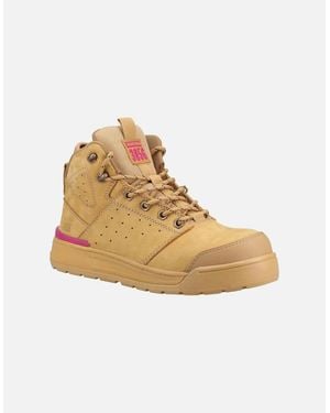 Hard Yakka 3056 Pr Side Zip Safety Boot - Natural