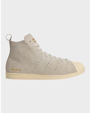 Wales Bonner Adidas Superstar High Wb Mist Stone - Natural