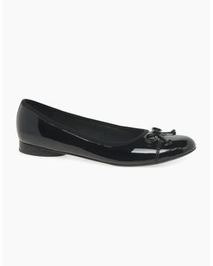 Clarks Loreleigh Rae Ballet Court Shoes - Black