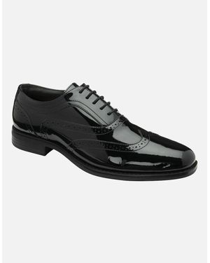 Frank Wright Reece Brogues - Black
