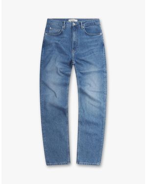 Vingt Quatre Denim Vingt Quatre Taper Fit Light Jeans - Blue