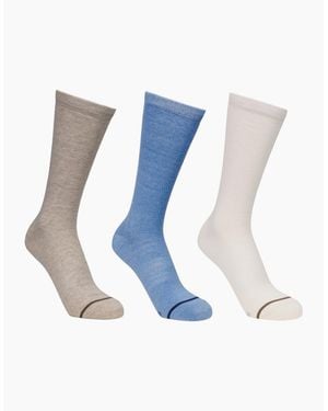 Trespass Adult Heathan Socks (Pack Of 3) - White