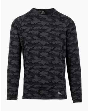 Trespass Arno Base Layer Top - Black