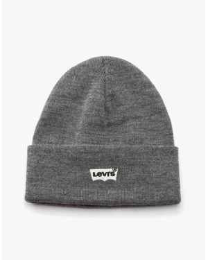 Levi's Levi's Batwing Embroidered Slouchy Beanie Regular - Grey
