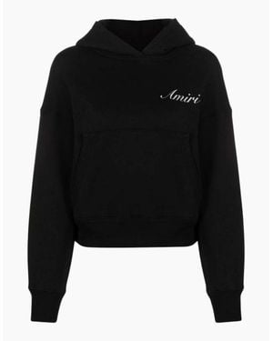 Amiri Ma Script Hoodie - Black