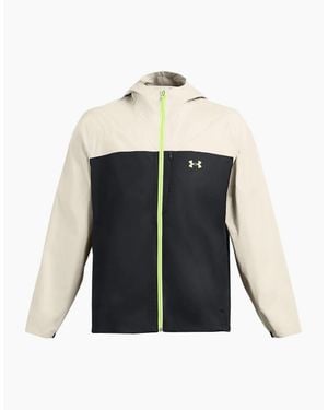 Under Armour Armour Cloudstrike Colourblock Jacket Waterproof Jacket - White