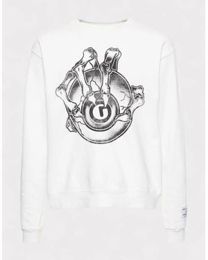 GALLERY DEPT. G Ball Crewneck - White
