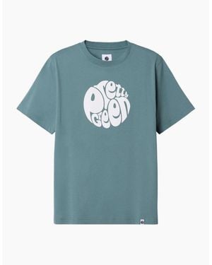 Pretty Green Gillespie Ss T-Shirt - Blue