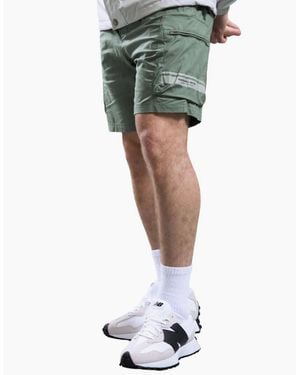 Marshall Artist Seafield Sage Cargo Shorts - Green
