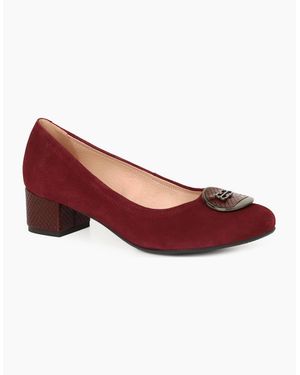 Bioeco Evelyn Court Shoes - Red