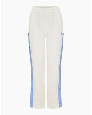 BOSS Nusarah Contrast Side Colour Block Joggers - White