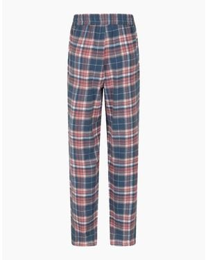 Mountain Warehouse Ladies Flannel Lounge Trousers - Blue