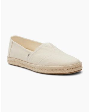 TOMS Alpargata Rope 2.0 Slip On Shoes - White
