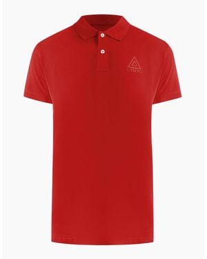 Iceberg Ice Triangle Logo Polo Shirt - Red