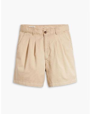 Levi's Levi's Pleated Trouser Short Deep Lic - Natural