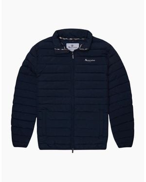 Aquascutum Active Rlg Active Mockneck 100Gr Jacket - Blue