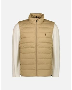 Ralph Lauren Colden Packable Down Gilet - Natural