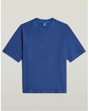 G-Star Graphic Print T-Shirt - Blue