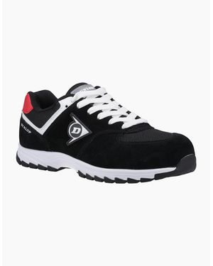 Dunlop Arrow Suede Safety Trainers - Black