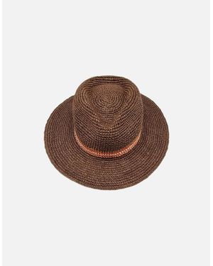 Nooki Design Havana Trilby Hat - Brown