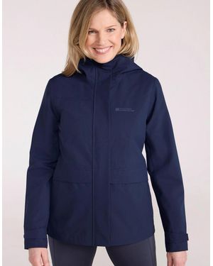 Mountain Warehouse Ladies April Waterproof Jacket - Blue