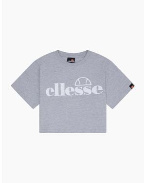 Ellesse Silo Cropped T-Shirt - Blue