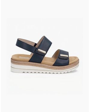 Remonte D0Q59 Ankle Strap Sandals - Blue