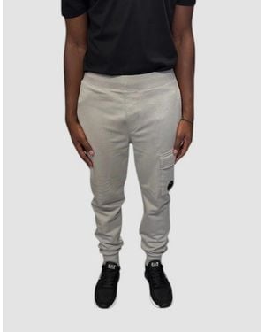C.P. Company Lens Pocket Fleece Sweat Jogger - Black