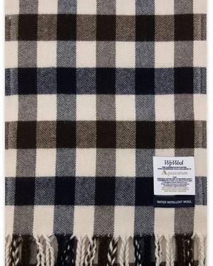 Aquascutum Water Repellent Macro Club Check Scarf Macro Club Check 30 - Metallic