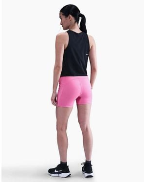 Nike Dri Fit Compression Bermuda Shorts - Pink